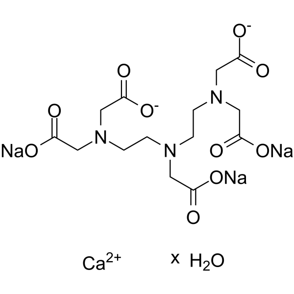 Calcium trinatrium diethylenetriaminepentaacetic acid hydrate (Ca-DTPA trisodium salt hydrate) 20722